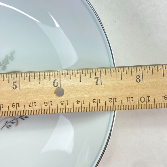 Vintage Noritake China Taryn Coupe Soup Bowls 7 3/8" Set Of 4 - Picture 9 of 10